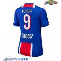 Maglie da calcio Paris Saint-Germain Ferran Torres #9 Prima Maglia Femminile 2026-27 Manica Corta
